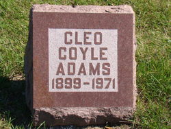 Cleo <i>Coyle</i> Adams