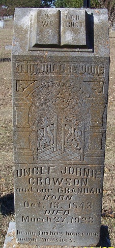 Jonathan E Uncle Johnnie Crowson