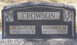 Barbara M <i>Baker</i> Crowson