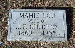 Mamie Lou <i>Johnson</i> Giddens