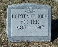 Mary Hortense <i>Horn</i> Foster