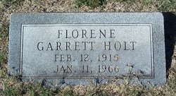 Florene <i>Garrett</i> Holt