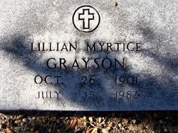 Lillian Myrtice <i>Crawford</i> Grayson