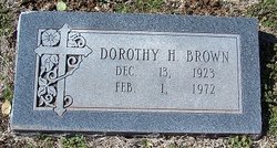 Dorothy Hortense <i>Garrett</i> Brown