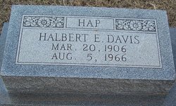 Halbert E Hap Davis