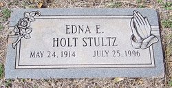 Edna E <i>Holt</i> Stultz